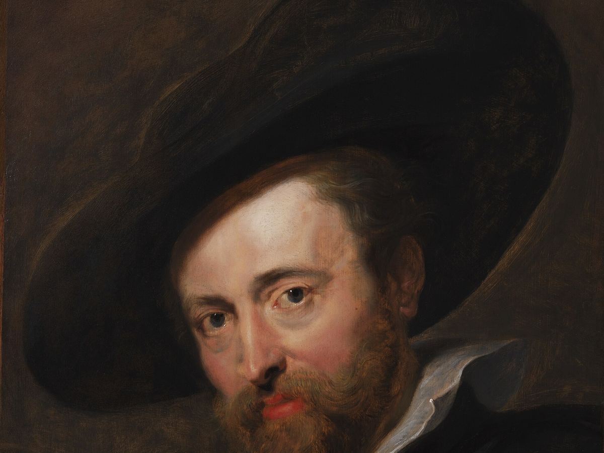 Autorretrato de Rubens de alrededor de 1630, expuesto en la Rubens Experience