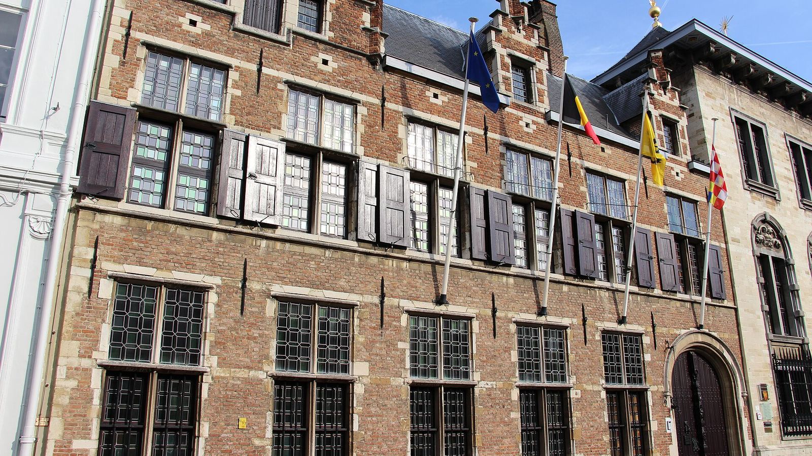 The Rubens House façade on the Wapper, Antwerp